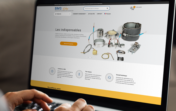 Lancement BMS eshop - Boutique en ligne BMS France